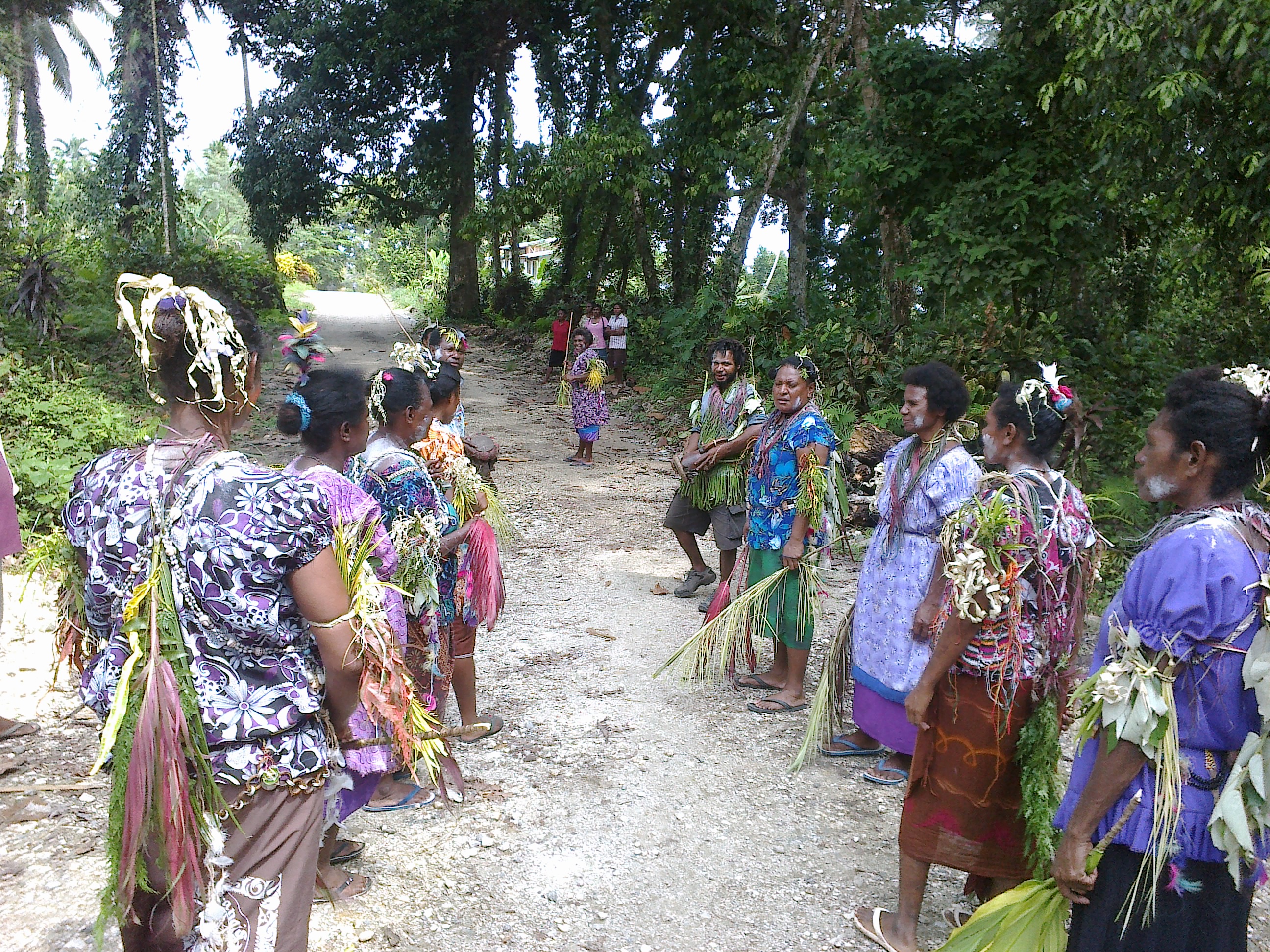 Recibimiento a los misioneros