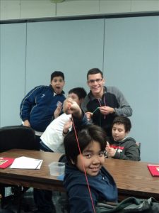 Clase de arte para los varones