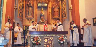 Primeras Misas en el Monasterio del Pueyo