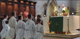 ¡Queridos monaguillos, sed siempre amigos y apóstoles de Jesucristo!