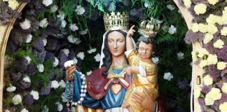 La Virgen María presente en GAZA durante la guerra