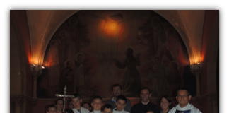 Consagracion de los monaguillos al Sagrado Corazon de Jesús