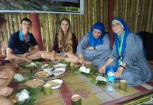 Los jóvenes de Luxemburgo ayudan a construir una iglesia en Tailandia