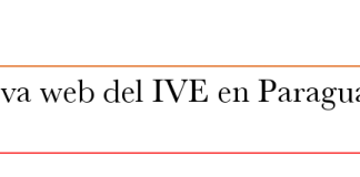 Nueva web del IVE en Paraguay