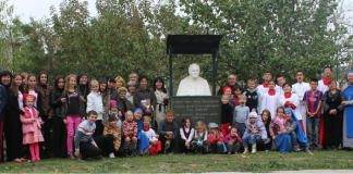 Visita de la Madre Anima a Shymkent