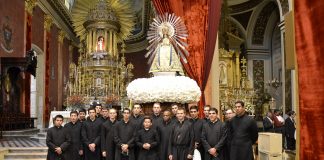 Peregrinación del “Seminario Internacional San Vitaliano Papa” a Argentina Peregrinage a Argentina por miembros del Instituto del Verbo Encarnado del Seminario en Italia