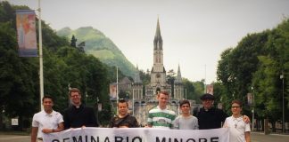 PEREGRINACIÓN DEL SEMINARIO MENOR DE ITALIA