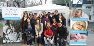 ROSARIO POR LA VIDA EN MENDOZA – CIDEPROF