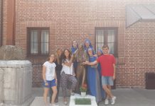 JMJ – GRUPO DE ESPAÑA VISITANDO PADUA