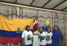 FIESTA DEL DÍA DE ECUADOR EN EL HOGARCITO SAN JOSÉ BENITO COTTOLENGO