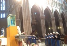 CONSAGRACIÓN DE LAS NOVICIAS A LA VIRGEN EN EL SANTUARIO DE LUJÁN