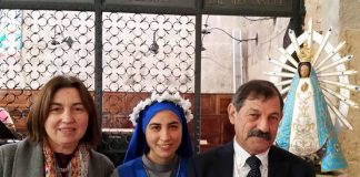 PRIMERA PROFESIÓN RELIGIOSA EN ITALIA