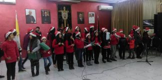 MISA Y FESTEJOS POR LOS 10 AÑOS DEL HOGAR DE ANJARA (JORDANIA)