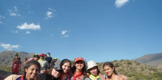 CAMPAMENTO DE JÓVENES (MUJERES) EN POTRERILLOS (ARGENTINA)
