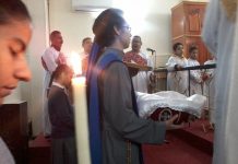 TOMA DE HÁBITO E IMPOSICIÓN DEL VELO A UNA NOVICIA EN EGIPTO