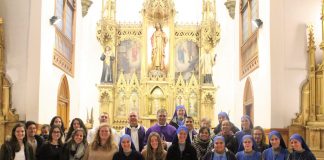 Peregrinación a Javier y encuentro de las Voces del Verbo SSVM-camino-Javier-voces-verbo-espana