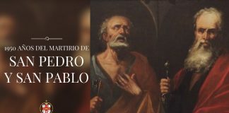 1950 años del martirio de San Pedro y San Pablo