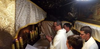 Peregrinaje de la delegación “Virgen de Lujan” a Tierra Santa