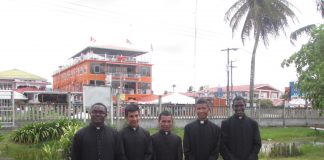 Recepción del hábito religioso en Guyana
