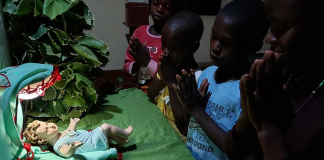 Veré sonreír a Jesús en la Navidad