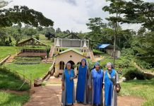 Tiempo de Convivencia en Tanzania PEREGRINACIÓN AL SANTUARIO DE LA VIRGEN DE LOURDES Y AL MÁRTIR TANZANO SAN JUAN MARÍA MUZEEYI