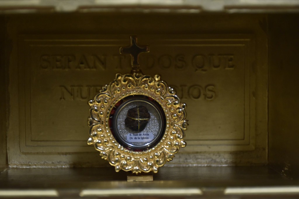 Italia - Visita de la reliquia de San Juan de Ávila al Seminario Mayor San Vitaliano, Papa