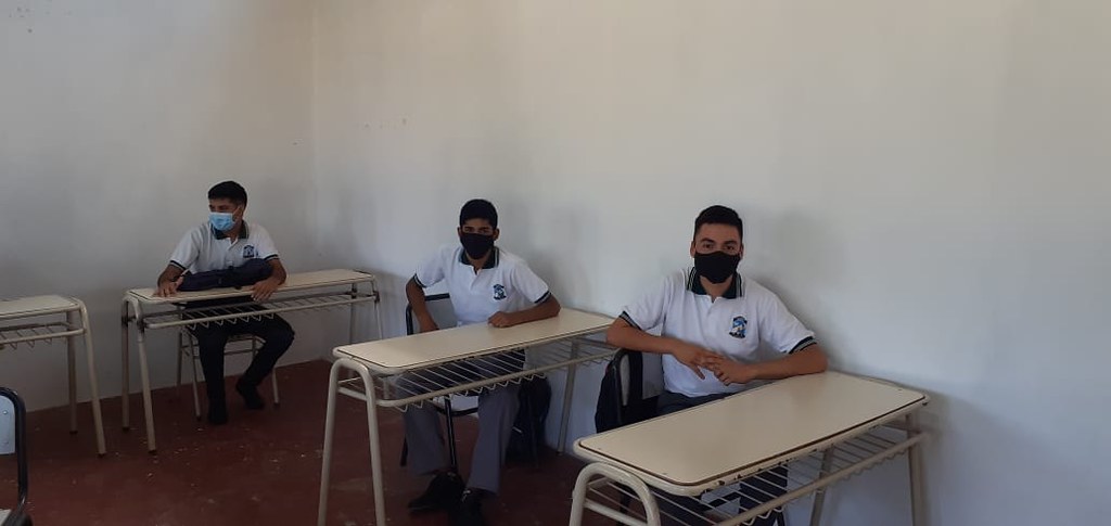 Argentina - Inicio del Ciclo Lectivo en el Colegio San Miguel Arcángel en Suncho Corral.