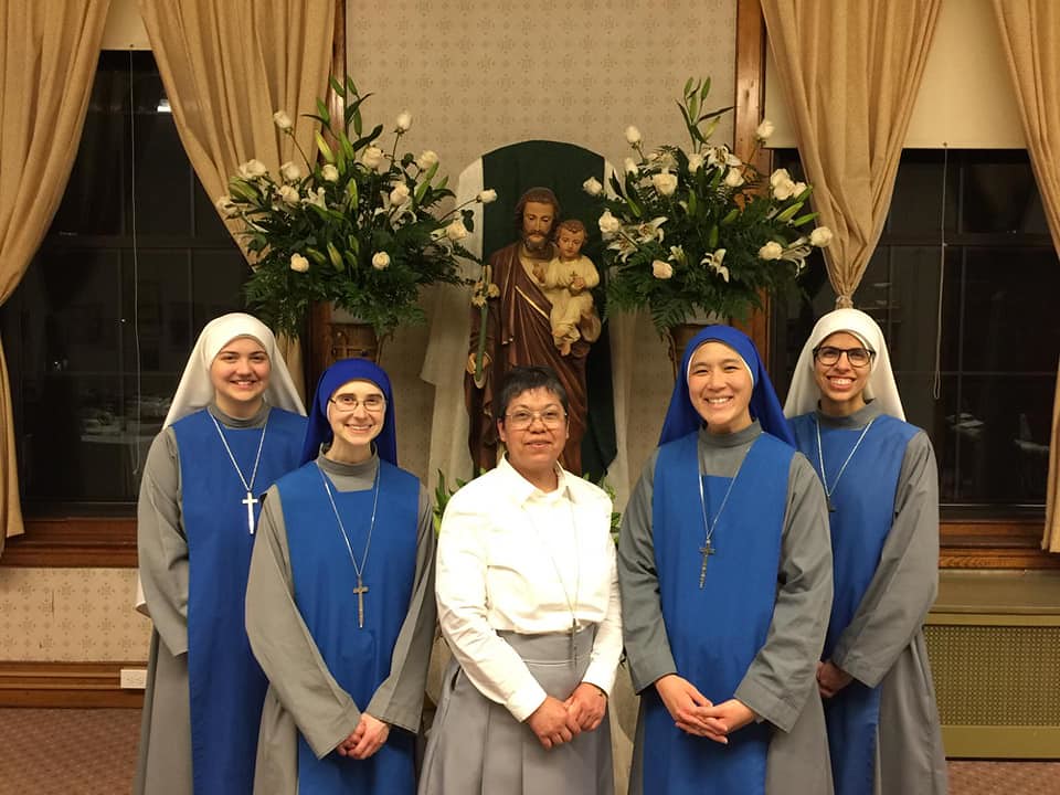 Estados Unidos - Solemnidad de San José en el Noviciado Monástico Santa Catalina