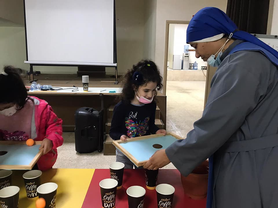 Gaza - Actividades con los niños del oratorio