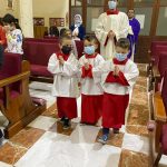 Gaza – Misa con los niños del oratorio