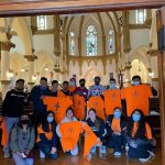 Estados Unidos – Peregrinación a la Catedral con las Voces del Verbo pidiendo por la santificación de los miembros del grupo