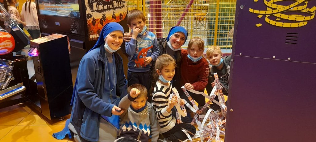 Kazajstán - Salida con los niños del Oratorio