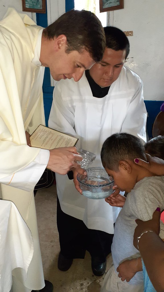 Guyana - Bautismo en Wauna