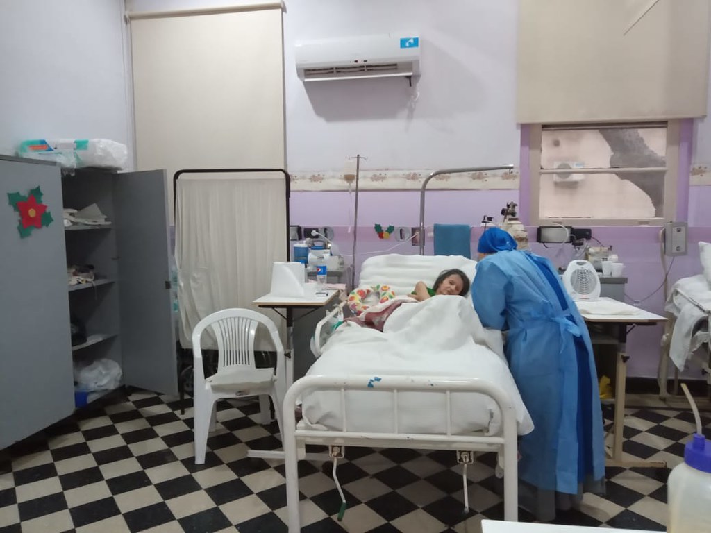 Argentina - Visita a los enfermos de cuidados paliativos en Rosario