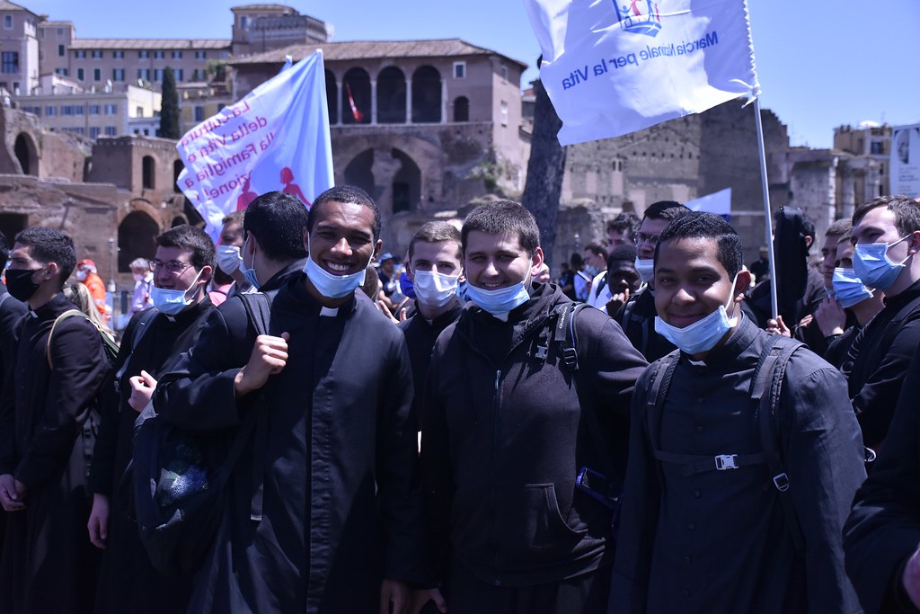 Italia - Marcha por la vida en Roma