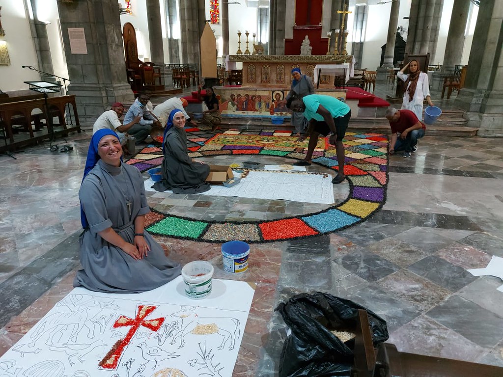 Túnez - Preparando para Corpus Christi