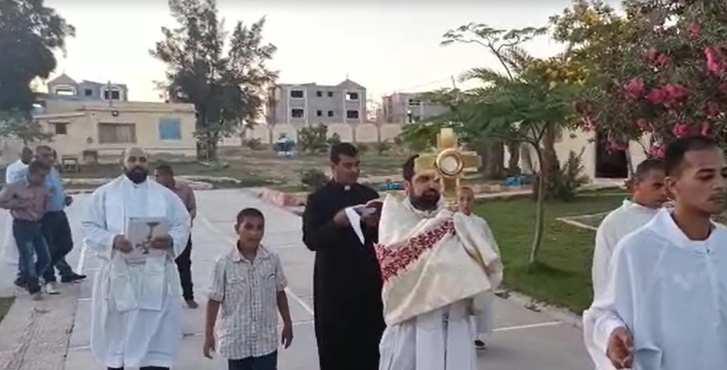 Egipto - Solemnidad de Corpus Christi en el Hogar