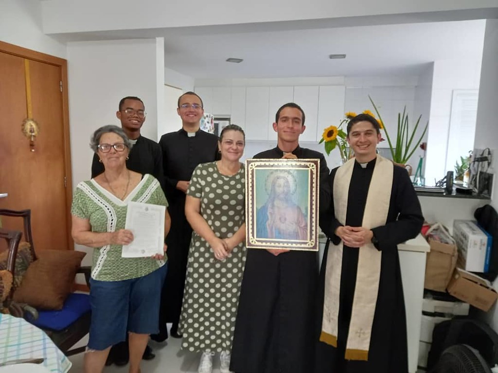 Brasil - Entronización del Sagrado Corazón