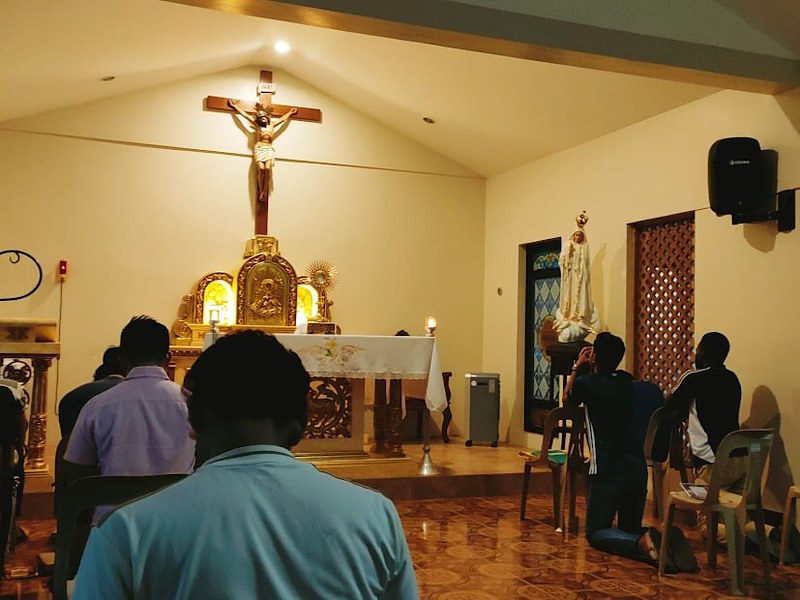 Filipinas - Ejercicios Espirituales para varones en el Seminario Mayor