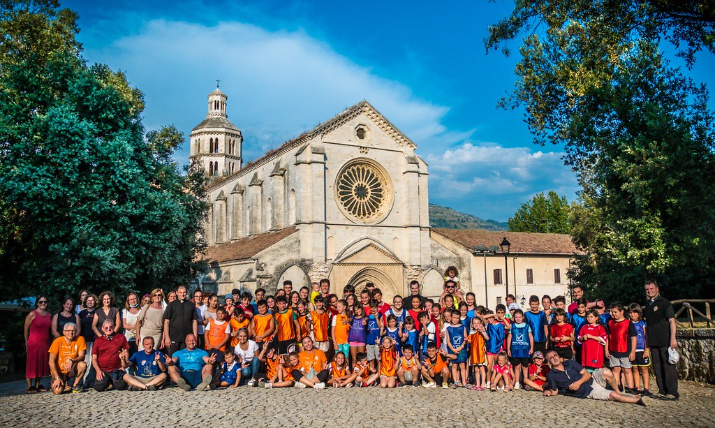 Italia - Campamento de verano en Fossanova
