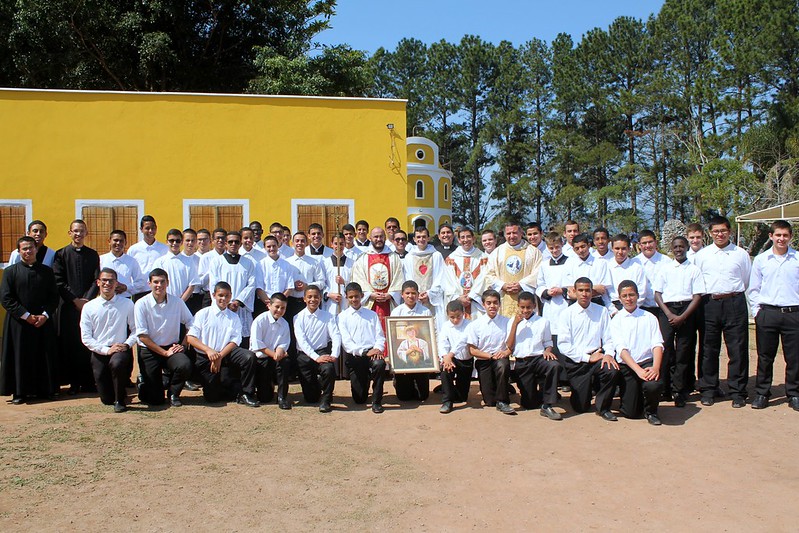 Brasil - Fiesta de San Tarcisio patrono del seminario menor