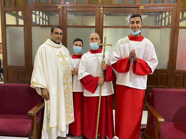 Gaza - Misa de los adolescentes y jovenes