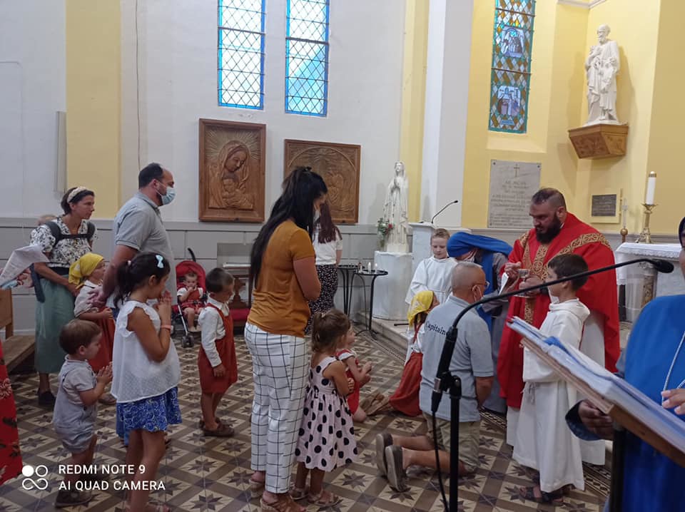 Francia - Misa de regreso a clases