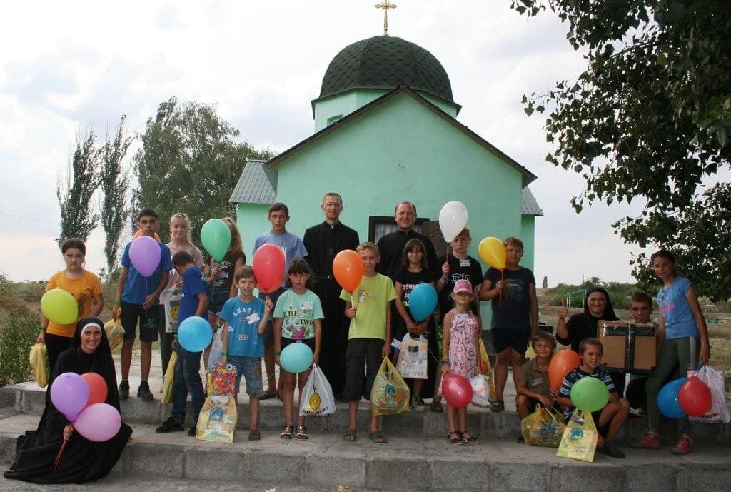 Ucrania - Campamento de verano en Donetsk