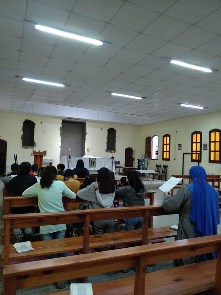 Argentina - Grupo de Niños Adoradores en la parroquia de Los Juríes