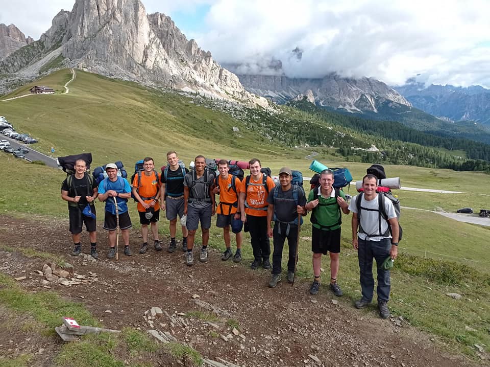 Italia - Campamento de verano del Seminario en los Alpes