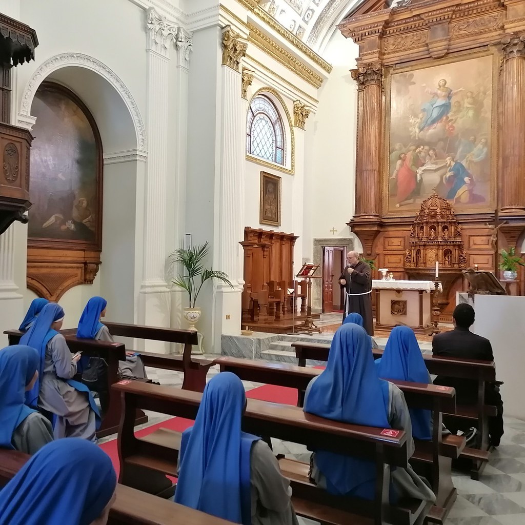Italia - Santuario de la Virgen de Gibilmanna en Sicilia