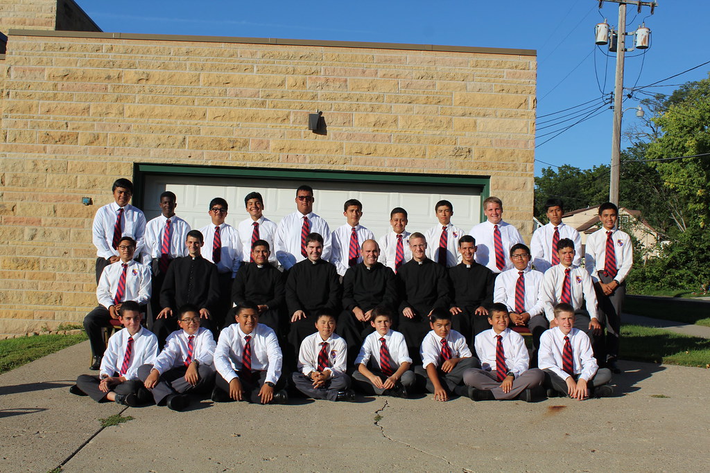 Estados Unidos - Seminario menor, el día de la bendición de la casa