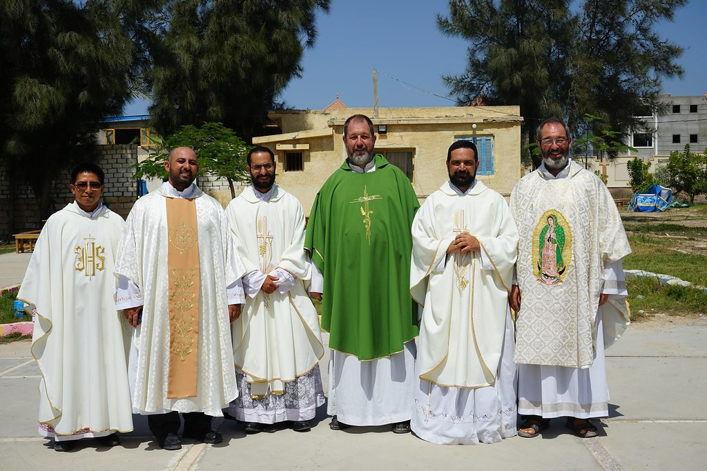 Egipto - Despedida del P. Enrique Montes