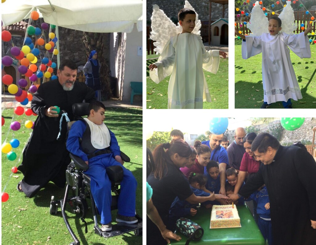 Belén - Fiesta de los Ángeles Custodios en el Hogar